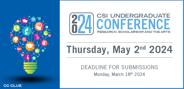 2024 UNDERGRADUATE CONFERENCE Research, Scholarship, and the ArtsThursday, May 2nd 2024 