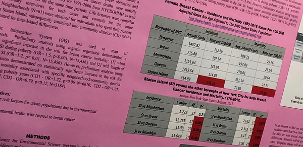 Section of Female Breast Cancer Report