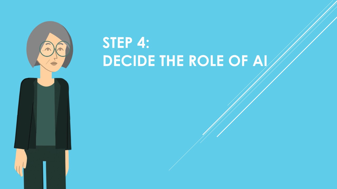 Decide the Role of AI