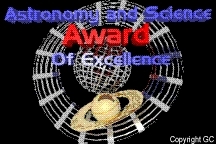 Astronomical and Science award of excellence logo