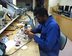 Student at Engineering Lab