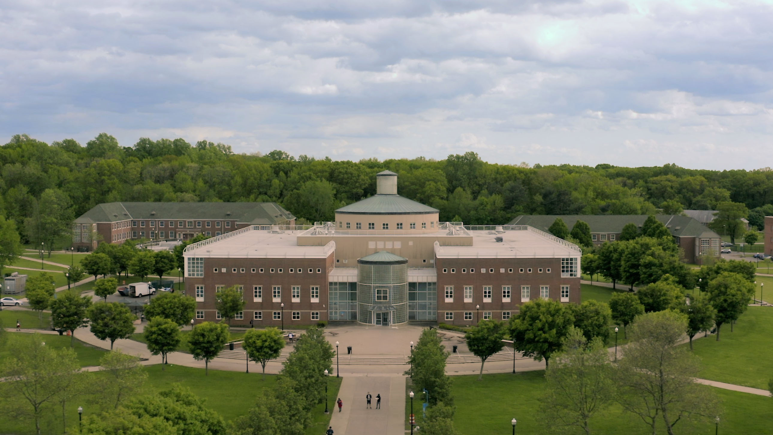 CSI Library viewed from above