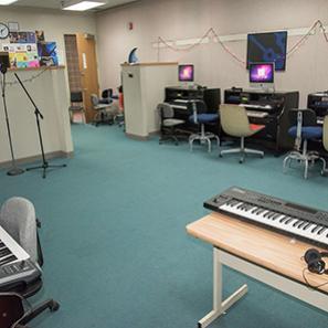 Music facility for recording and production