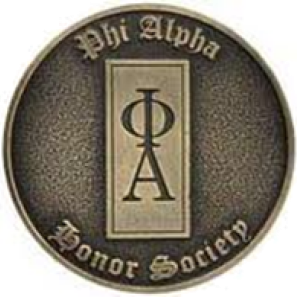 Phi Alpha Honor Society Logo