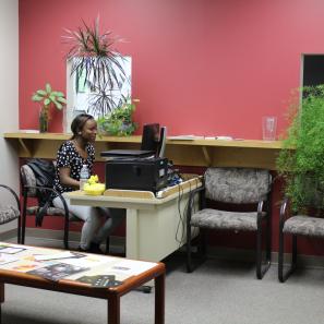 Main Lobby in Department of Social Work at CUNY CSI Main Lobby in Department of Social Work at CUNY CSI
