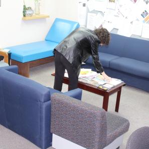 Student Lounge in Department of Social Work at CUNY CSI