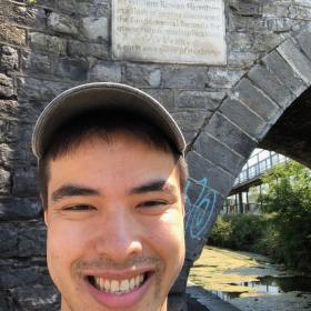 Brooms Bridge in Dublin, where Hamilton discovered quaternions in 1843 Brooms Bridge in Dublin, where Hamilton discovered quaternions in 1843