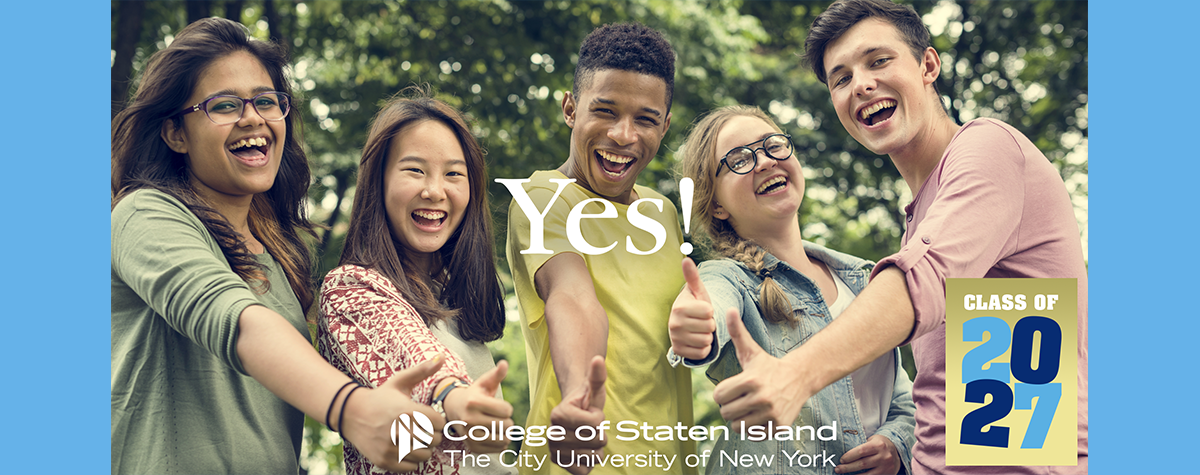 A Group of Students With Their Thumbs Up Saying "Yes" to Admission to the College