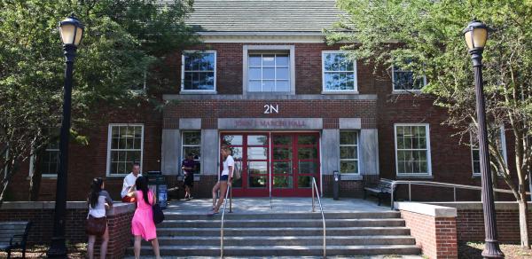 Political Science & Global Affairs Marchi Hall Building on CSI Campus