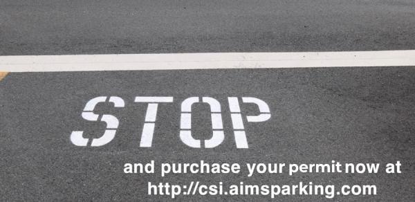 Stop and purchase decal  @ http://csi.aimsparking.com/