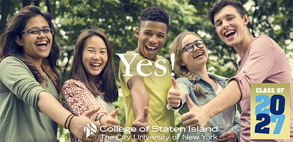 A Group of Students With Their Thumbs Up Saying "Yes" to Admission to the College