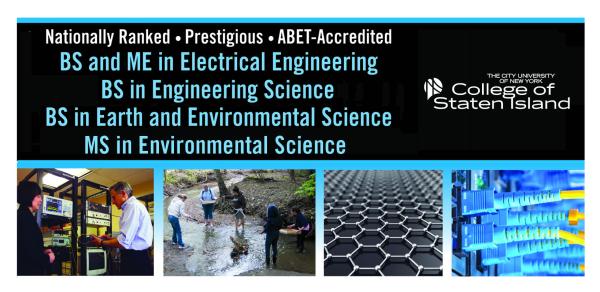 AS and BS in Engineering Science, BS and ME in Electrical Engineering; BS in Earth and Environmental Science and MS in Environmental Science