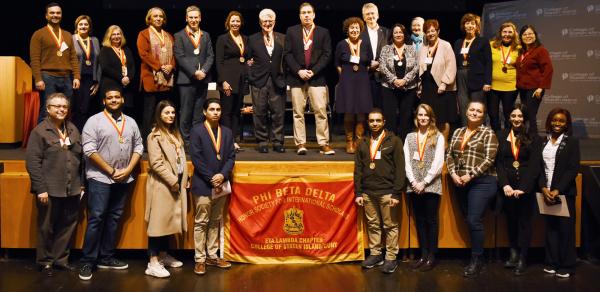 Induction Ceremony group picture