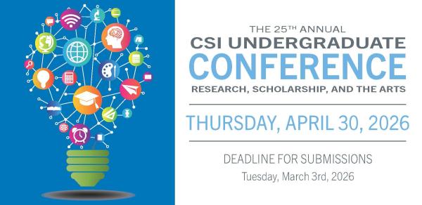 CSI Undergraduate Conference 2026, Thursday April 30th