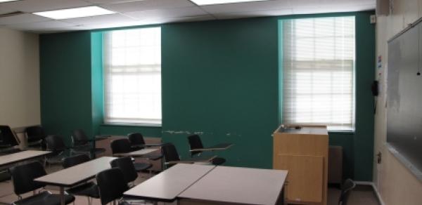 inside a classroom room