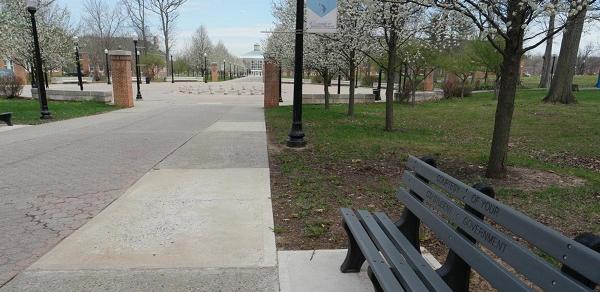 Public Safety Campus Bench Image