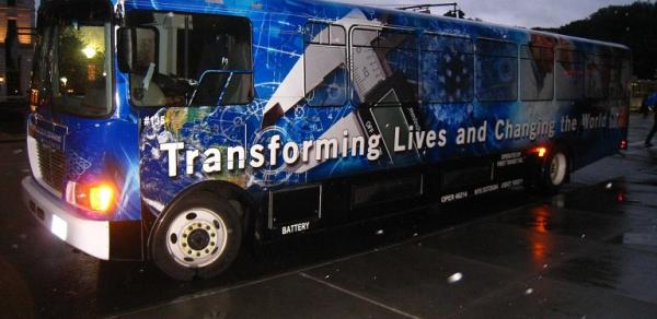 Changing Lives Bus Image Changing Lives Bus Image