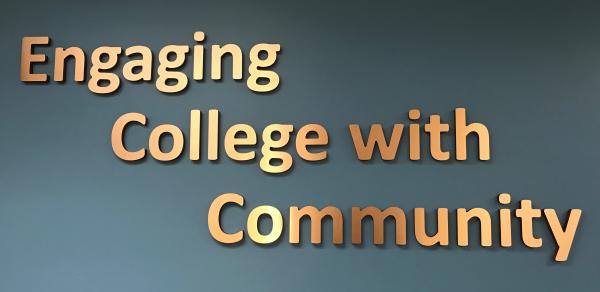 verbiage engaging college with community