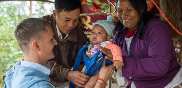 Health screening in Cambodia