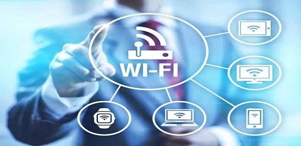 Diagram of Electronic devices connected to Wifi