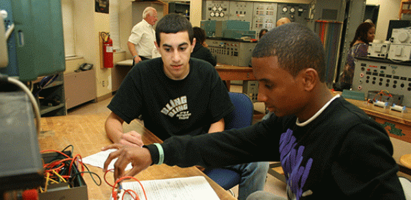 Students at the Lab