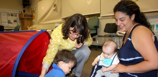 children in developmental lab