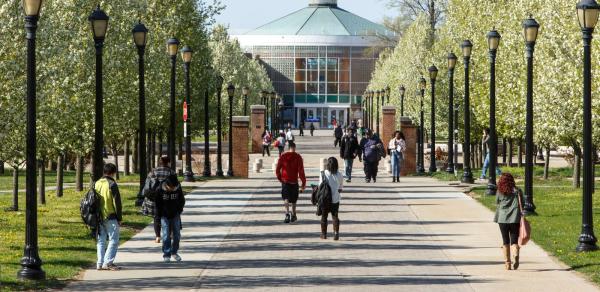 Alumni Walk At The College of Staten Island