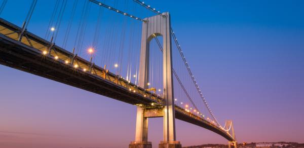 Verrazano Bridge at Twilight