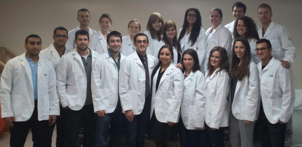 Physical Therapy, white coat students