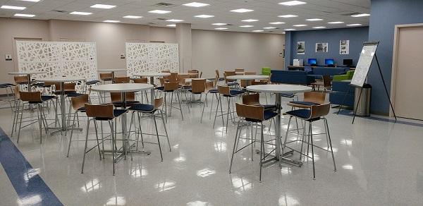 St. George Study Area, Desks and Chairs