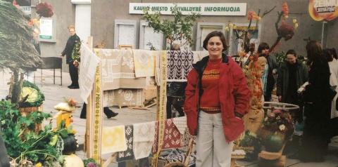 PCPrep - Deborah at the Central Market in Kaunas, Lithuania