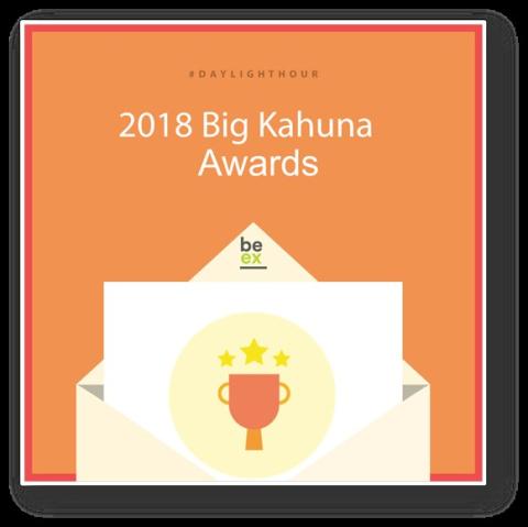 Picture of the 2018 Daylight Hour social media campaign 2018 Big Kahuna Awards