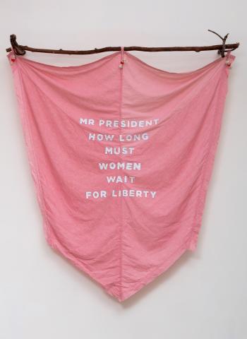 Art Exhibit Art Exhibit: Mr. President How Long Must Women Wait For Liberty