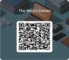 QR Code for Men's Center Registration QR Code for Men's Center Registration