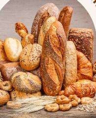 variety of bread and rolls 