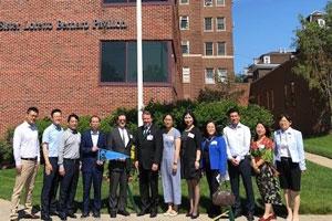 U.S Health Care Physician's Observation Program Visiting Doctors from China Tour of Richmond University Medical Center