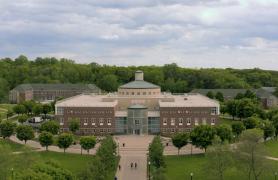 Arial shot of CSI campus