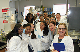 Students in lab