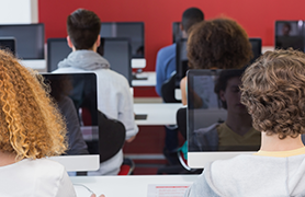 Students Working in Computer Lab