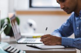 Student learning online