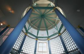 Top of library rotunda