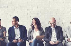 group of individuals discussing diversity