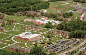 Aerial Shot of The College Of Staten Island